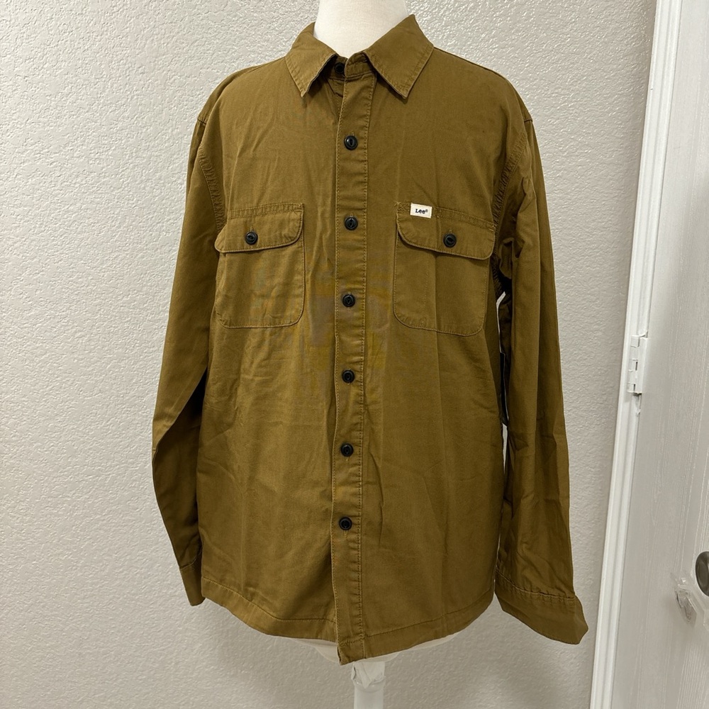 Lee Men's Brown Button Down